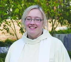 LIZ WILSON, CURATE AT ST. DENYS CHURCH, EVINGTON IS ORDAINED AS A PRIEST