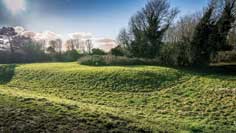 Evington’s Moated site, known as ‘Piggy’s Hollow’