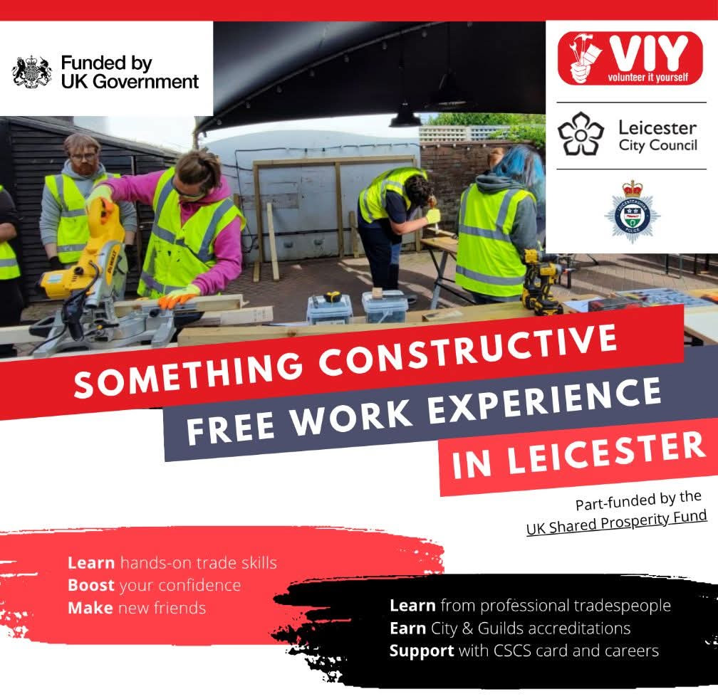 Evington Youth Club’s latest project working with ‘Volunteer It If You Can’