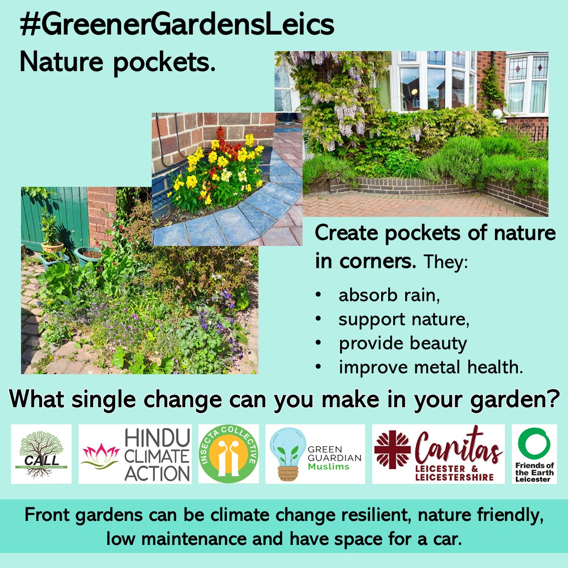 Greener Gardens Leicestershire – pockets for nature