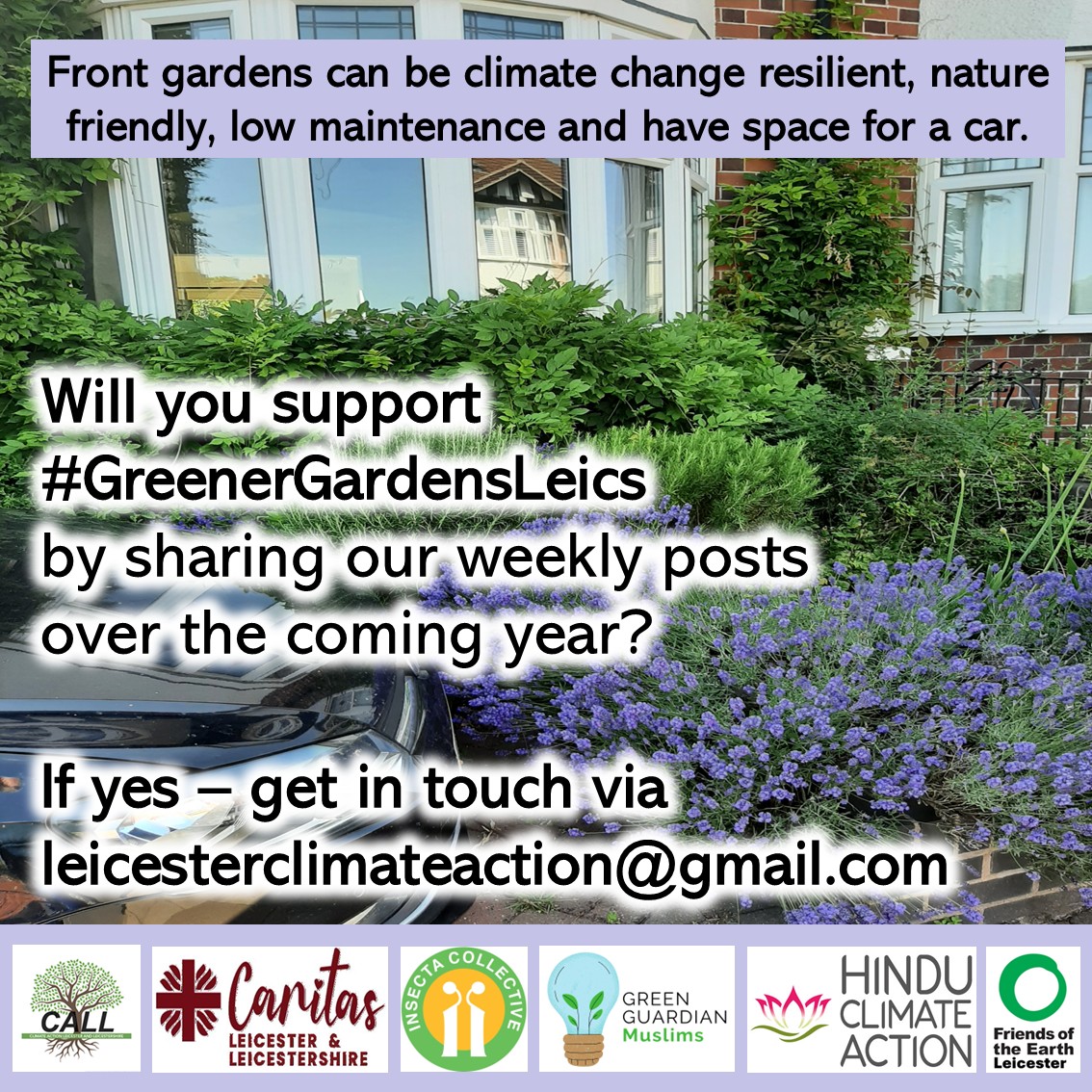 Greener Gardens Leicestershire – Can you help promote the message?