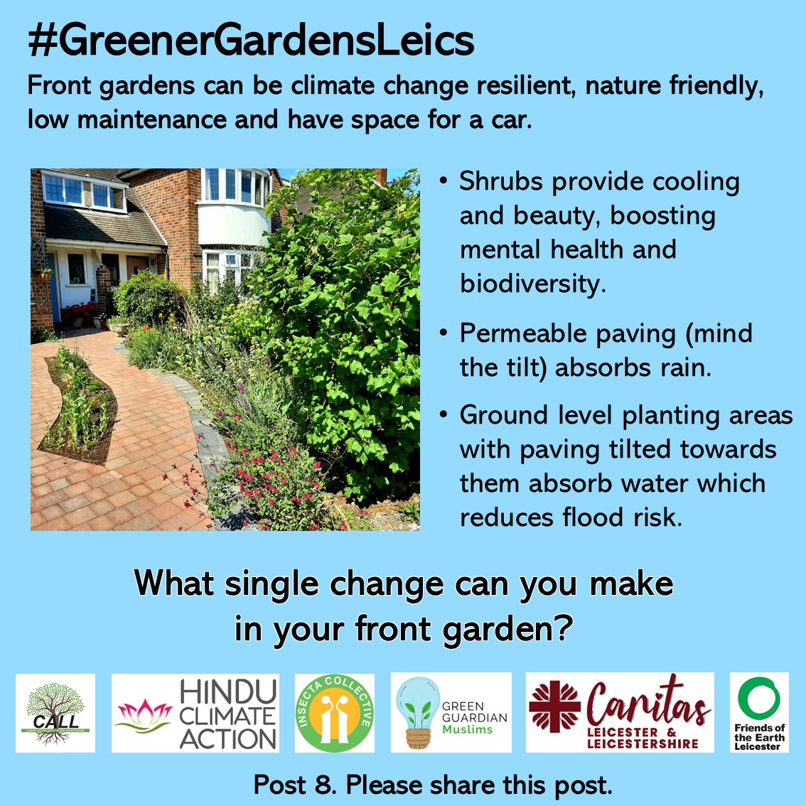 Greener Gardens Leicestershire – Making your garden climate friendly