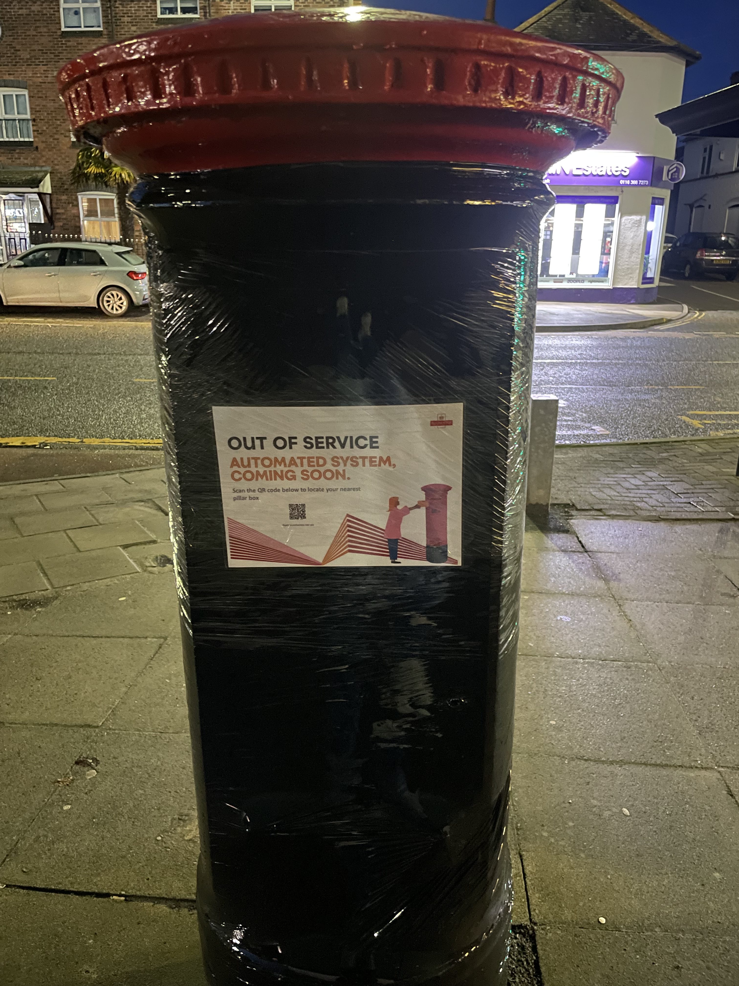 Royal Mail Disruption in Evington