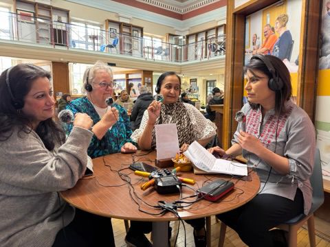 Women working in community media – a discussion for International Women’s Day 21.02.26 led by Shumaila Jaffery