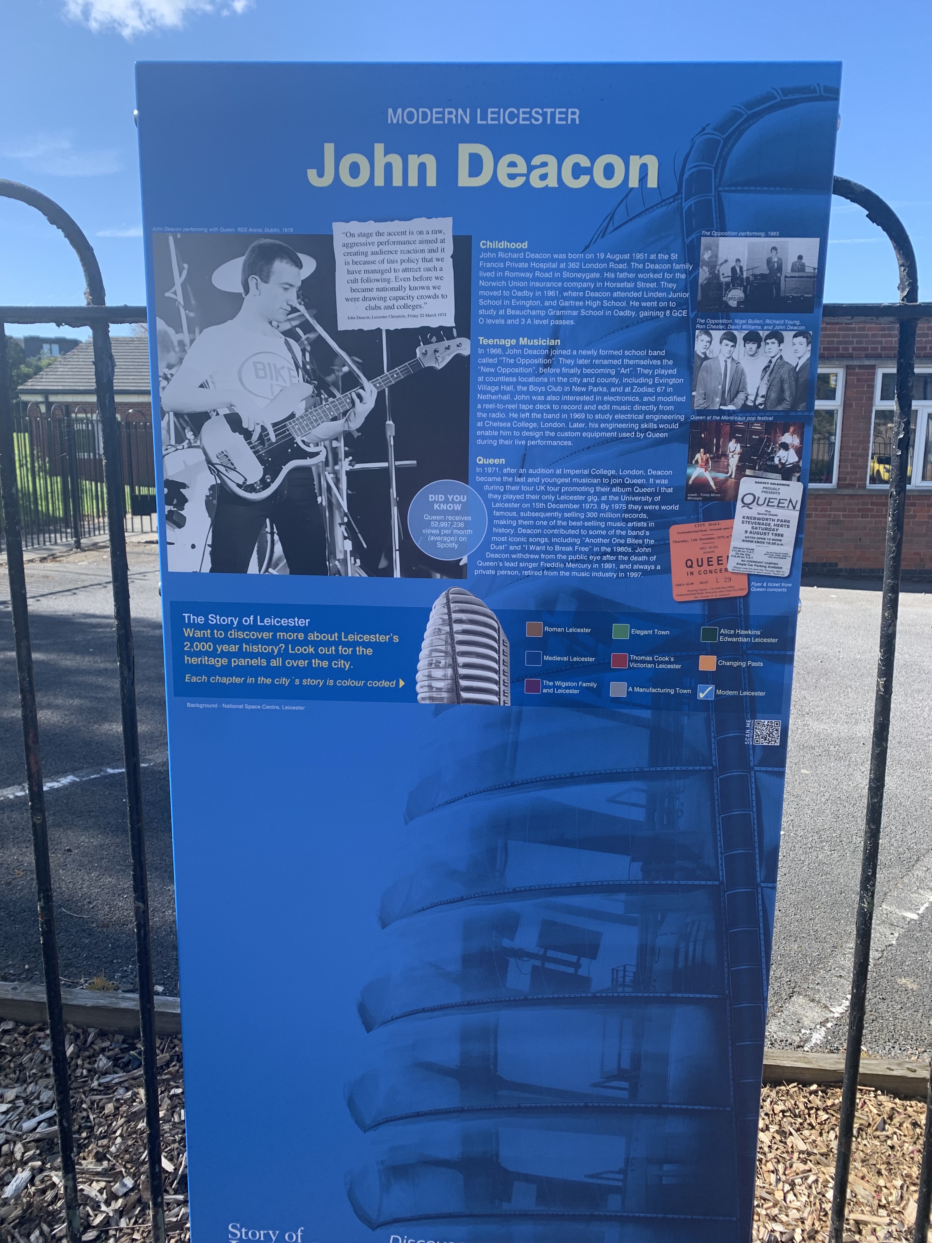 John Deacon – The Quiet Linden Primary School Lad in ‘Queen’