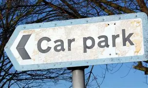 Evington Park Car Park Signs