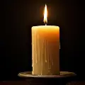Candle Winter Warning